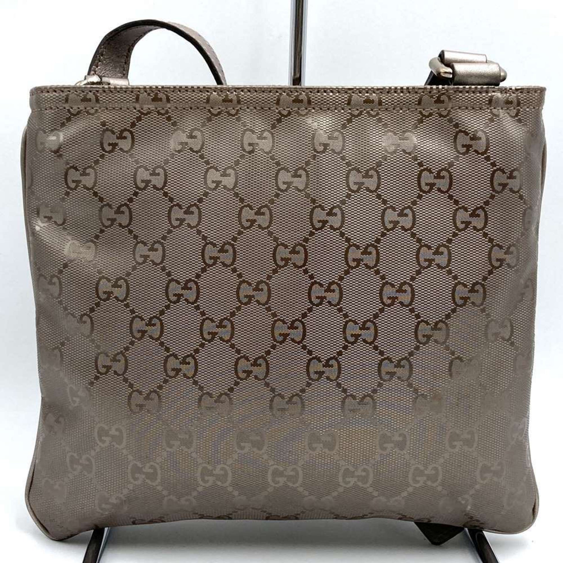 Gucci imprime, Pink, Canvas, shoulder