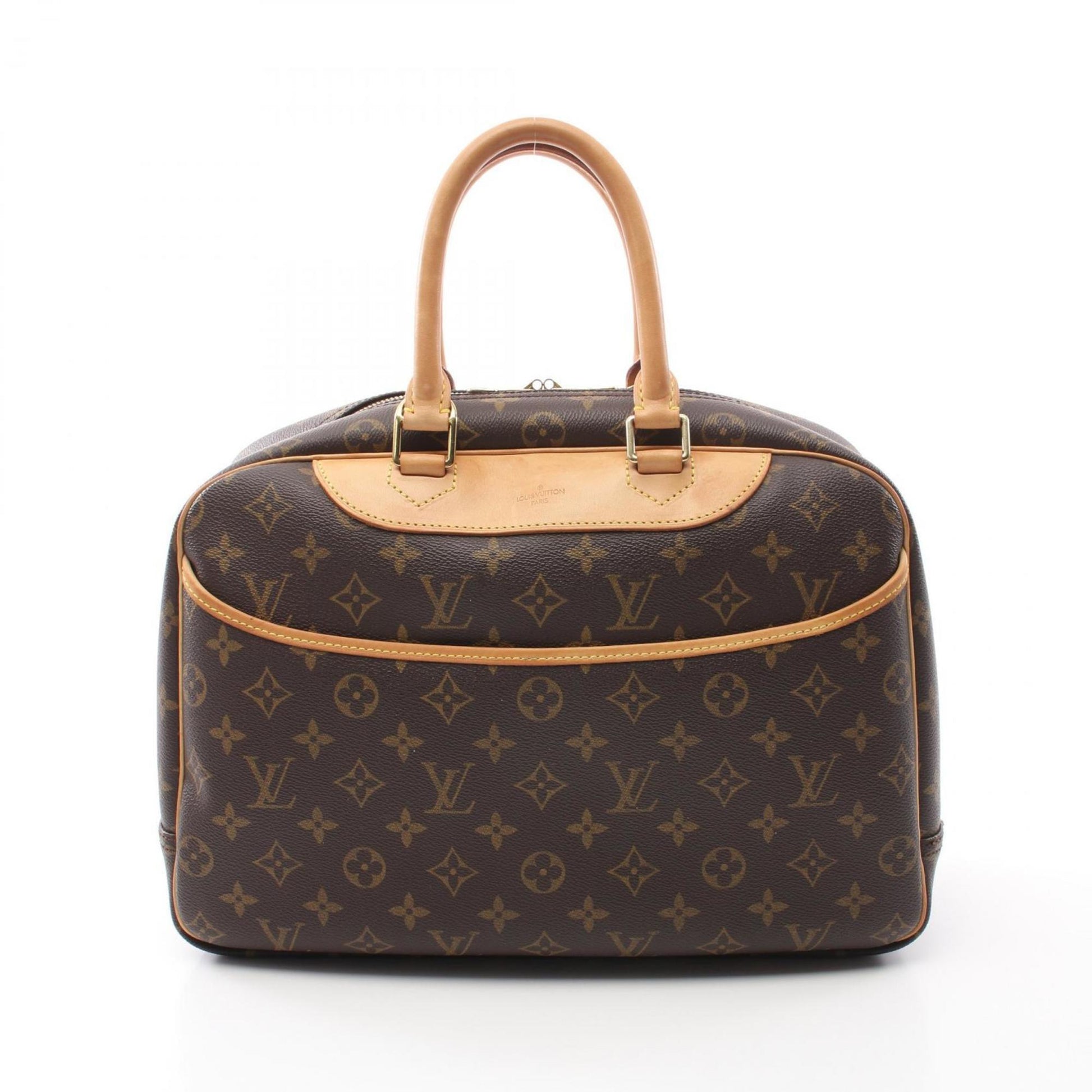 Louis Vuitton Deauville, Brown, Canvas, handbag