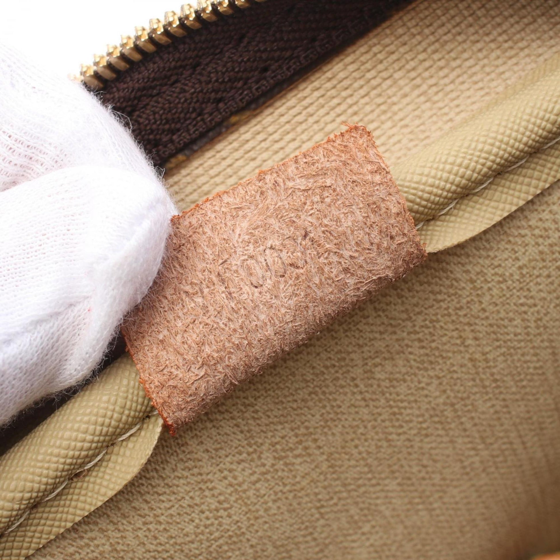 Louis Vuitton Deauville, Brown, Canvas, handbag
