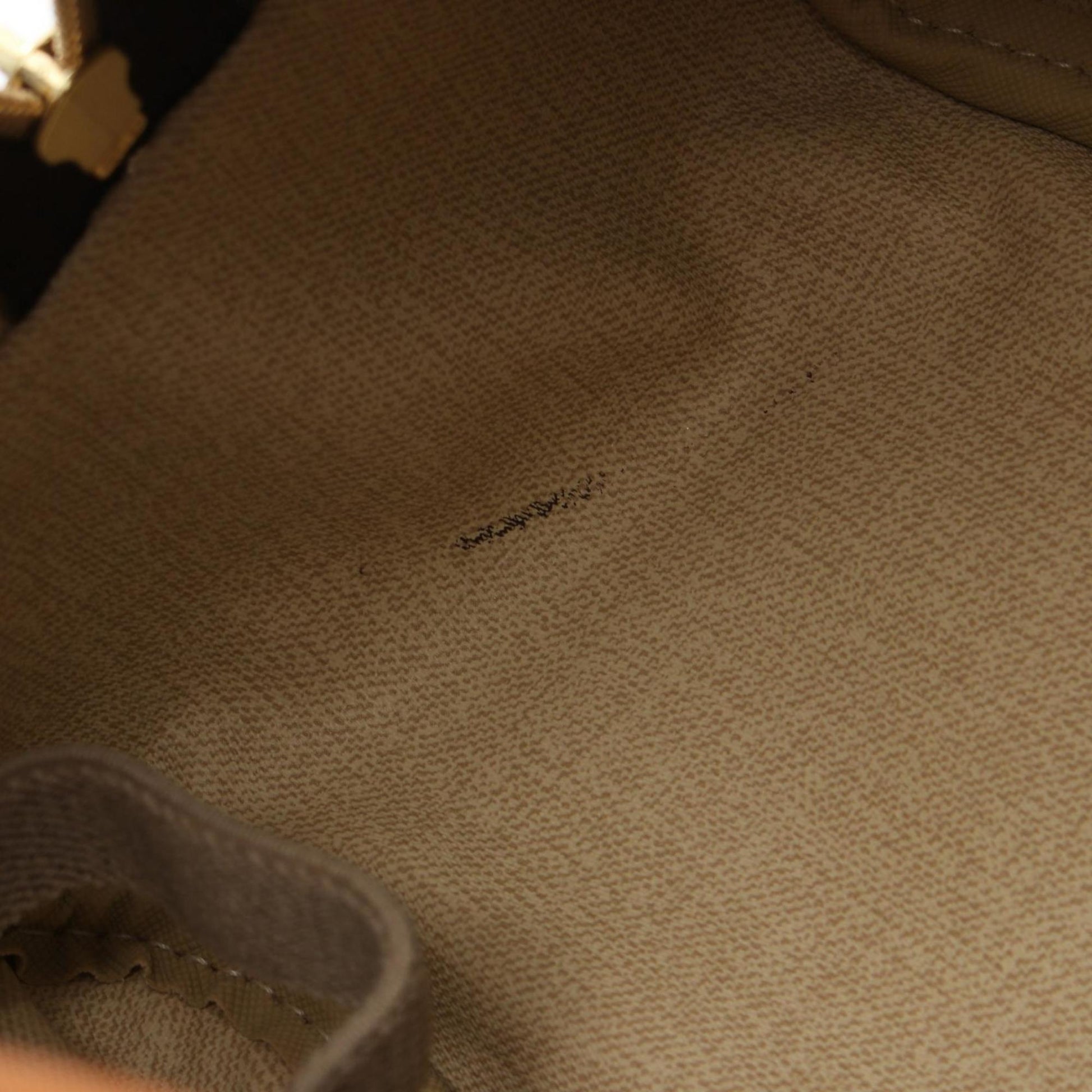 Louis Vuitton Deauville, Brown, Canvas, handbag