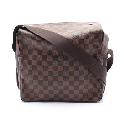 Louis Vuitton Naviglio, Brown, Canvas, shoulder