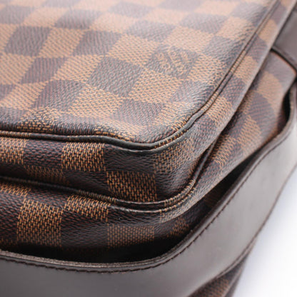 Louis Vuitton Naviglio, Brown, Canvas, shoulder