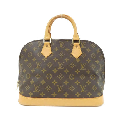 Louis Vuitton Alma, Brown, Canvas, handbag