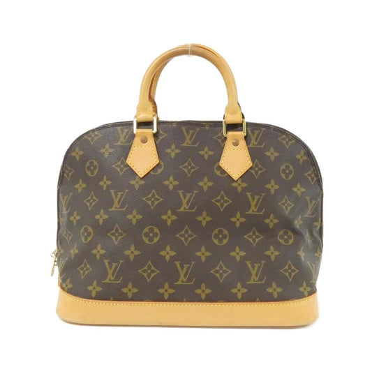 Louis Vuitton Alma, Brown, Canvas, handbag