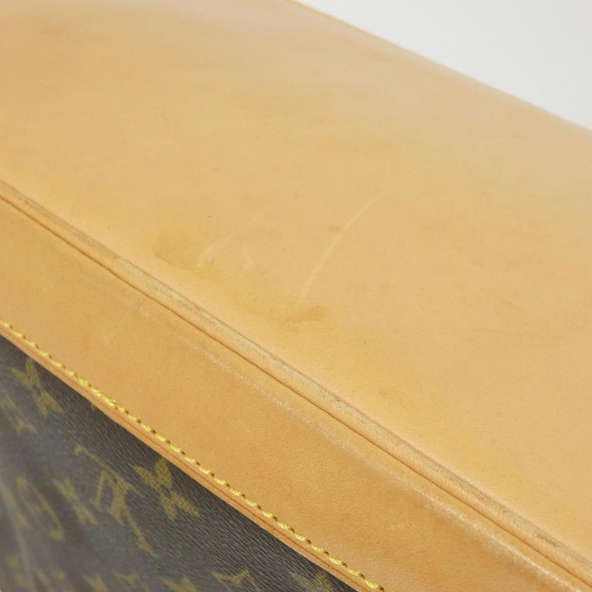Louis Vuitton Alma, Brown, Canvas, handbag