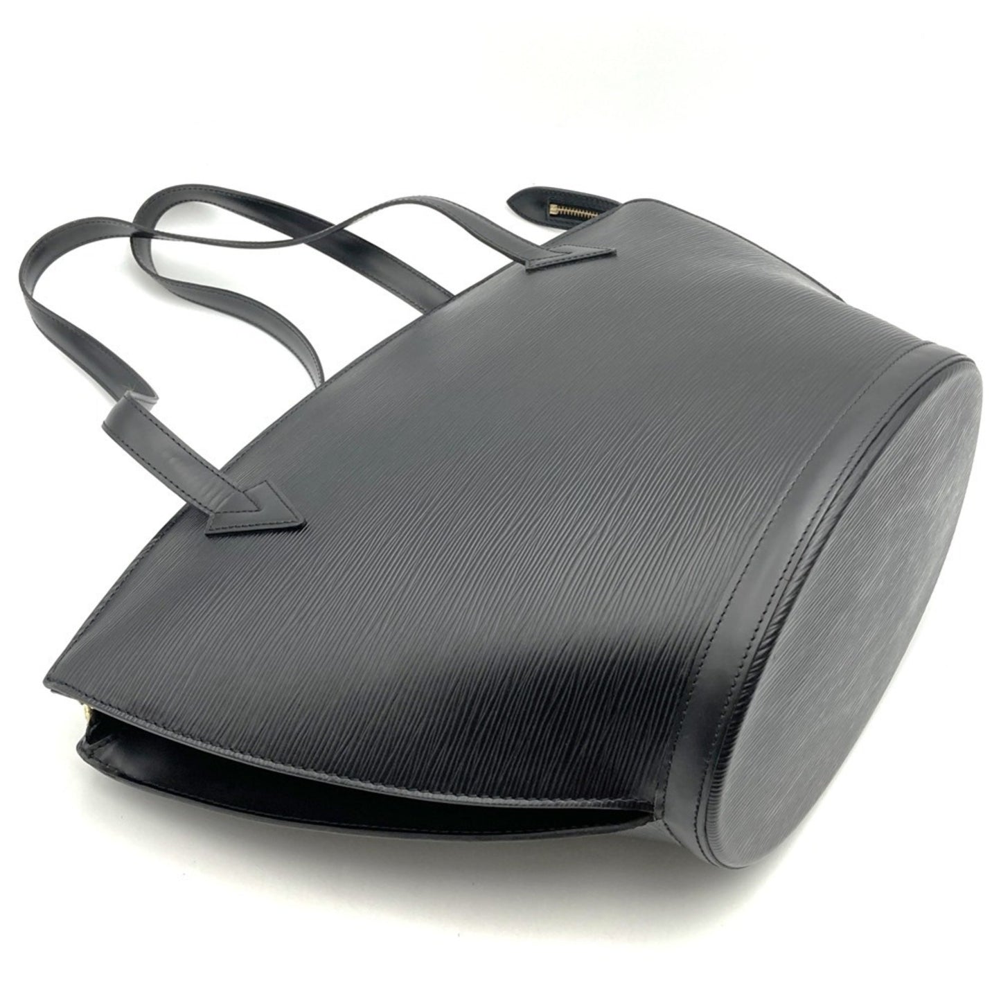 Louis Vuitton Saint Jacques, Black, Leather, shoulder
