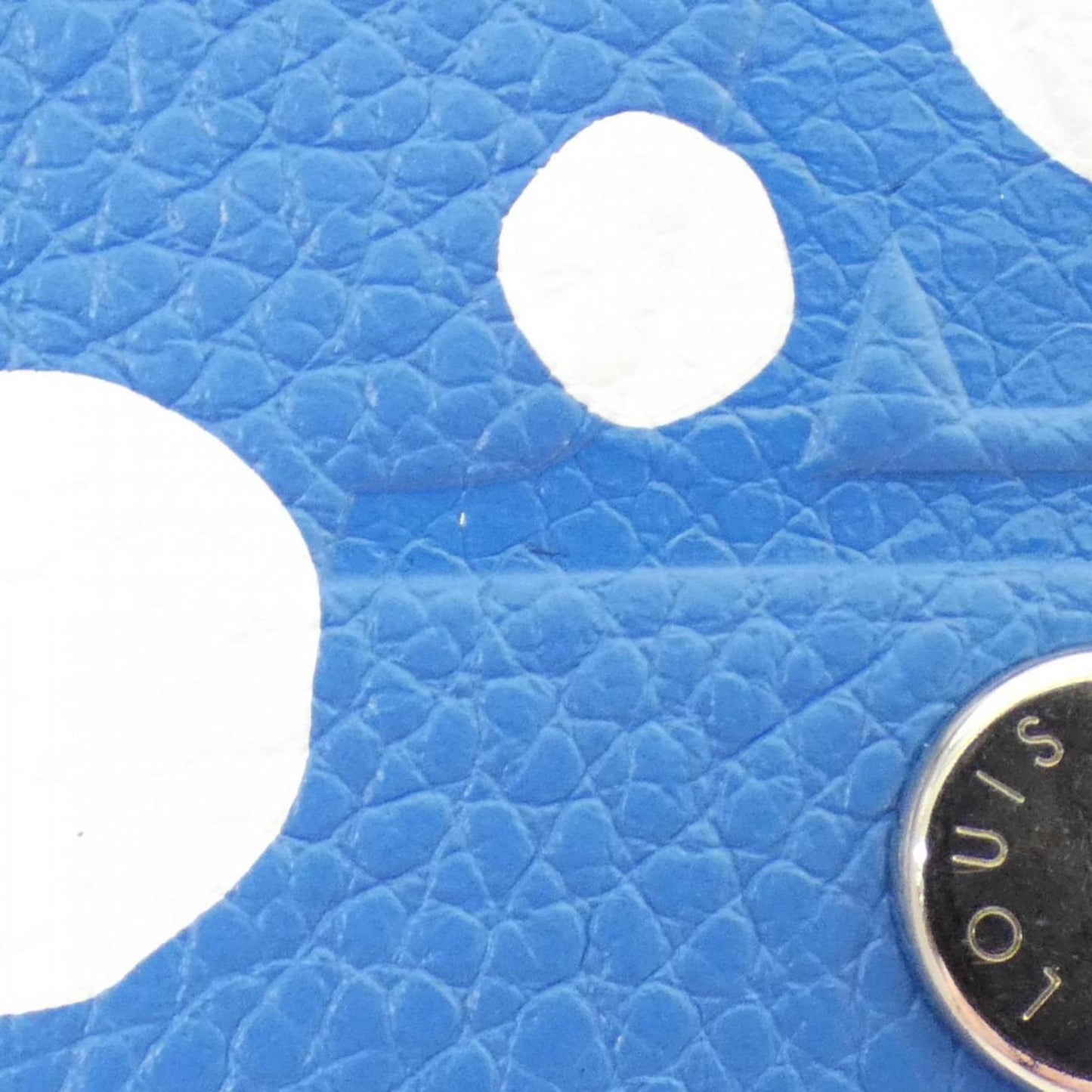 Louis Vuitton Rosalie, Blue, Leather, wallet