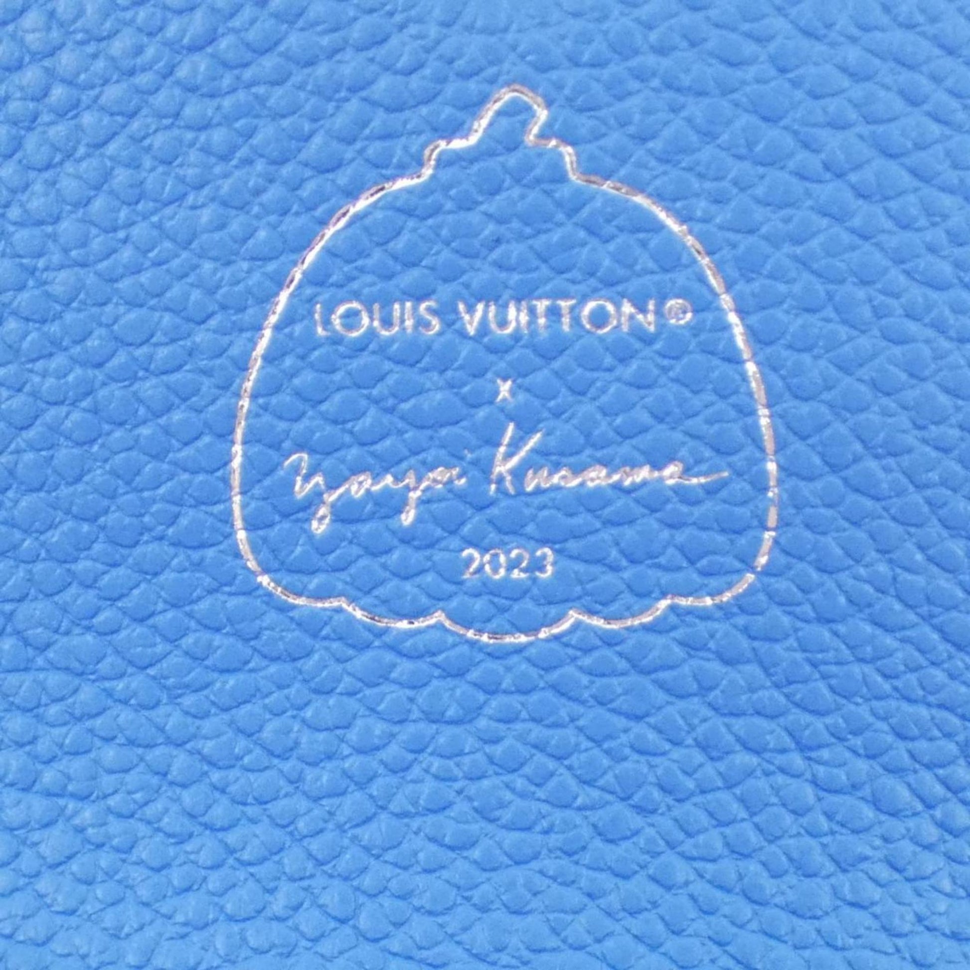 Louis Vuitton Rosalie, Blue, Leather, wallet