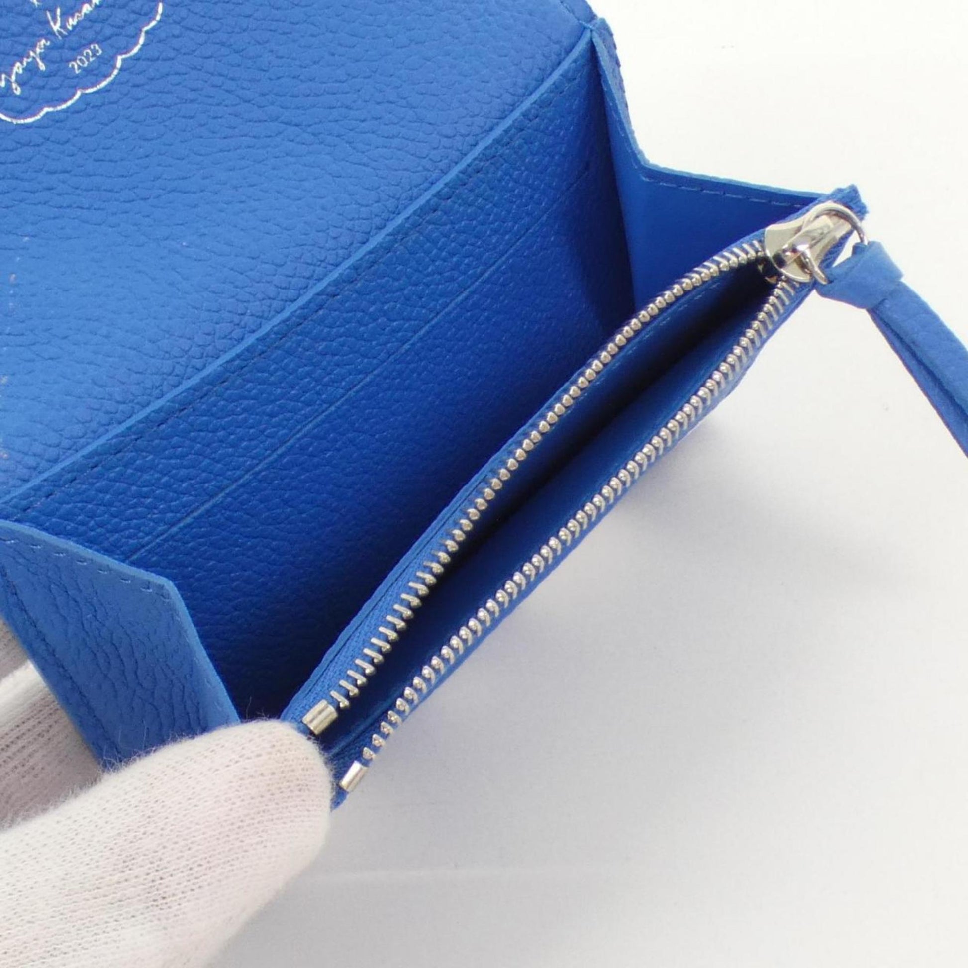 Louis Vuitton Rosalie, Blue, Leather, wallet