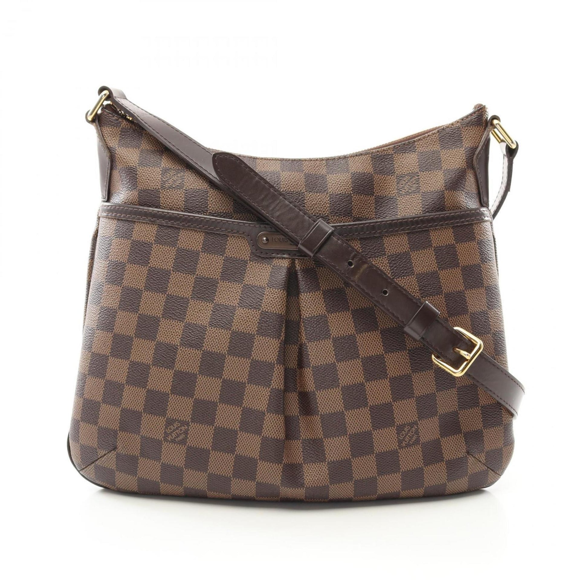 Louis Vuitton Bloomsbury, Brown, Canvas, shoulder