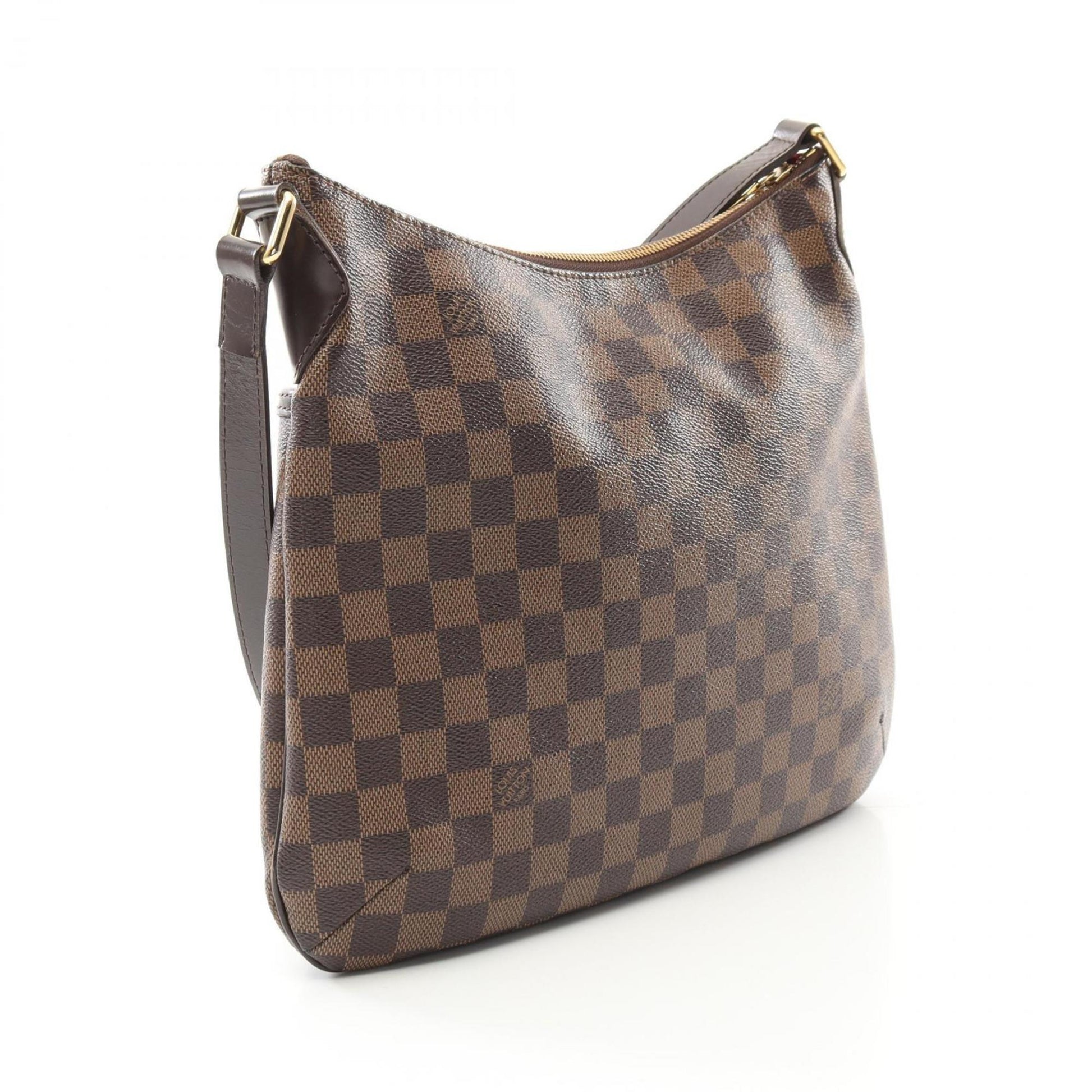 Louis Vuitton Bloomsbury, Brown, Canvas, shoulder