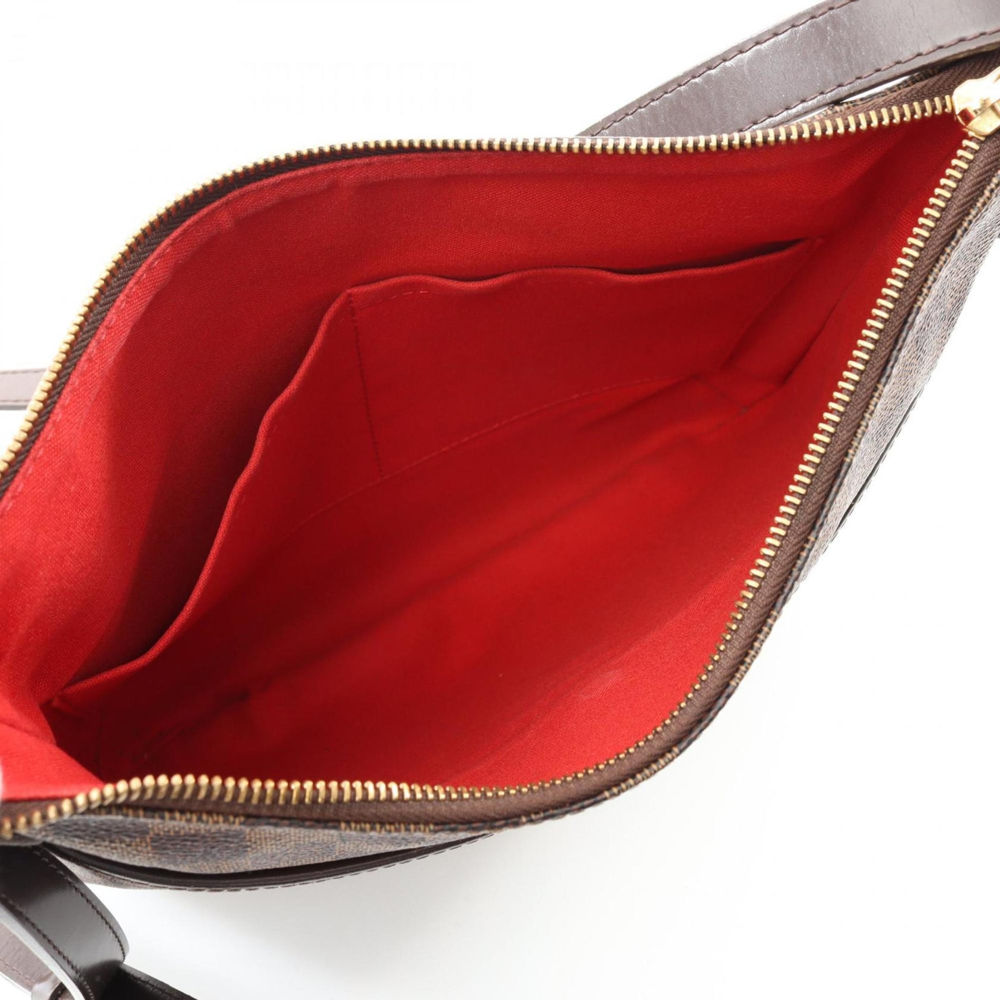 Louis Vuitton Bloomsbury, Brown, Canvas, shoulder