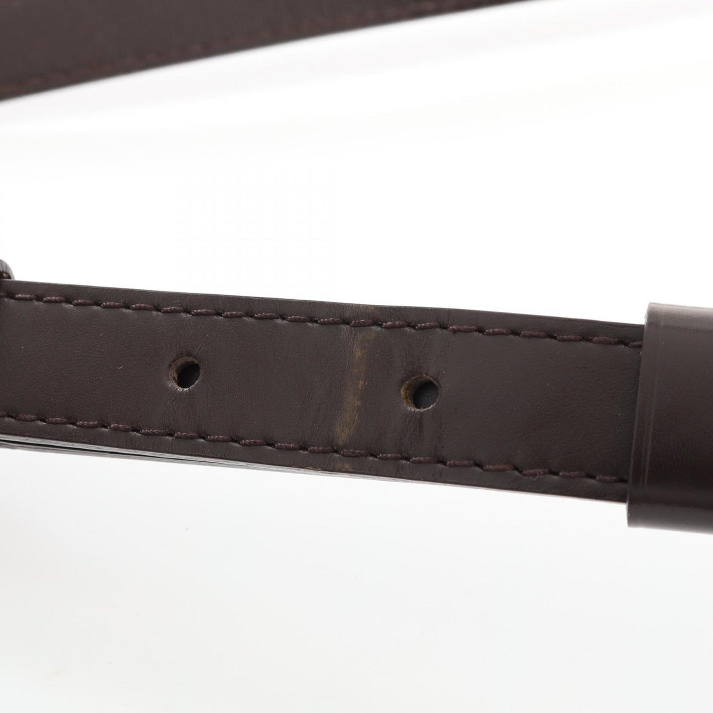 Louis Vuitton Bloomsbury, Brown, Canvas, shoulder