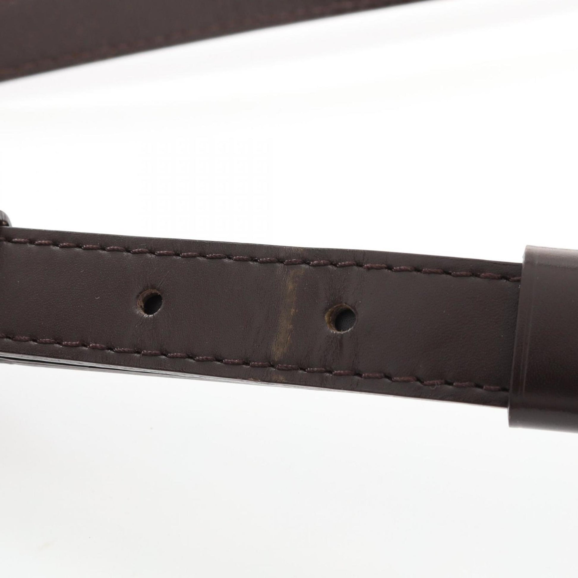 Louis Vuitton Bloomsbury, Brown, Canvas, shoulder
