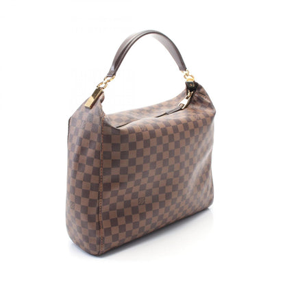 Louis Vuitton Portobello, Brown, Canvas, shoulder