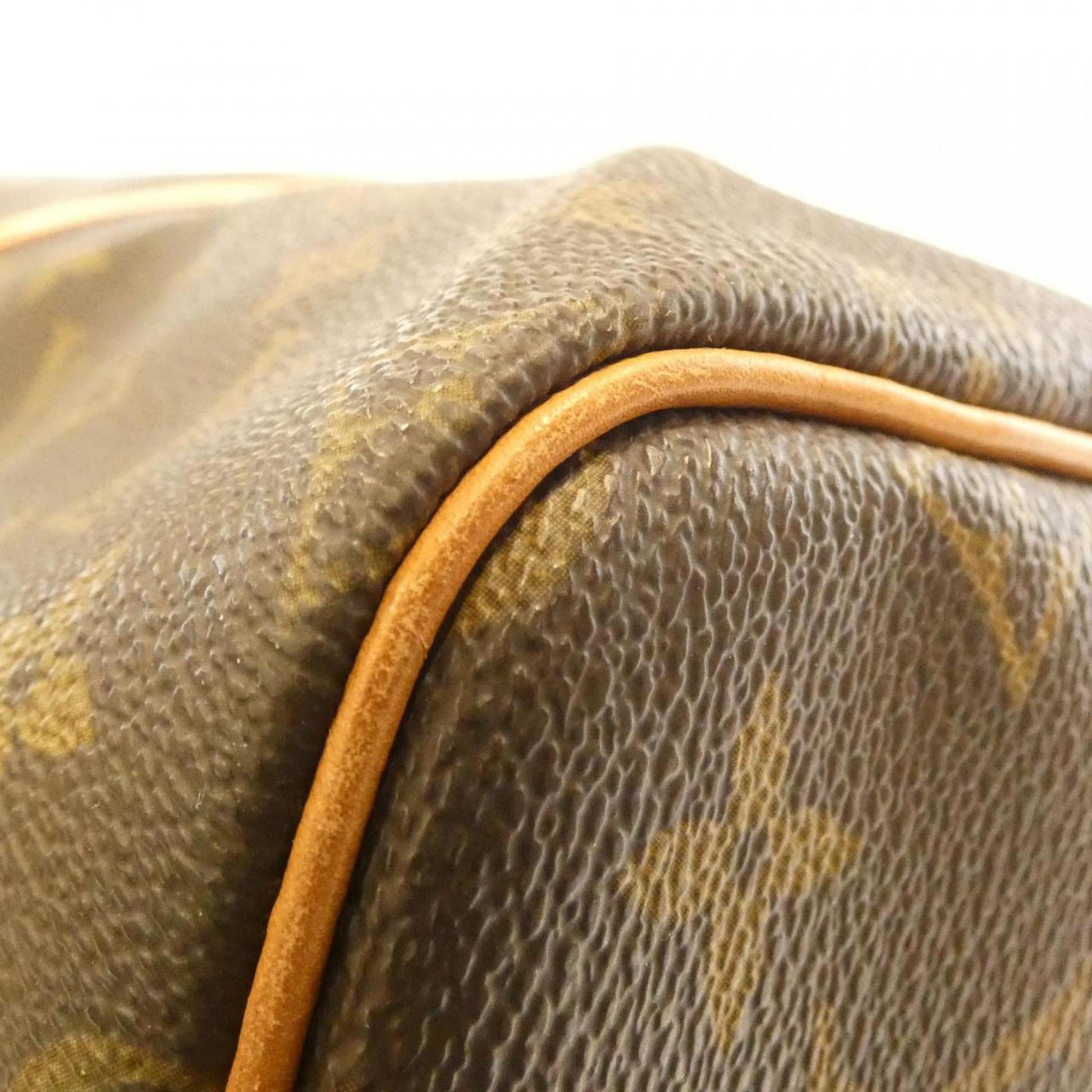Louis Vuitton Keepall Bandouliere 55, Brown, Canvas, travel