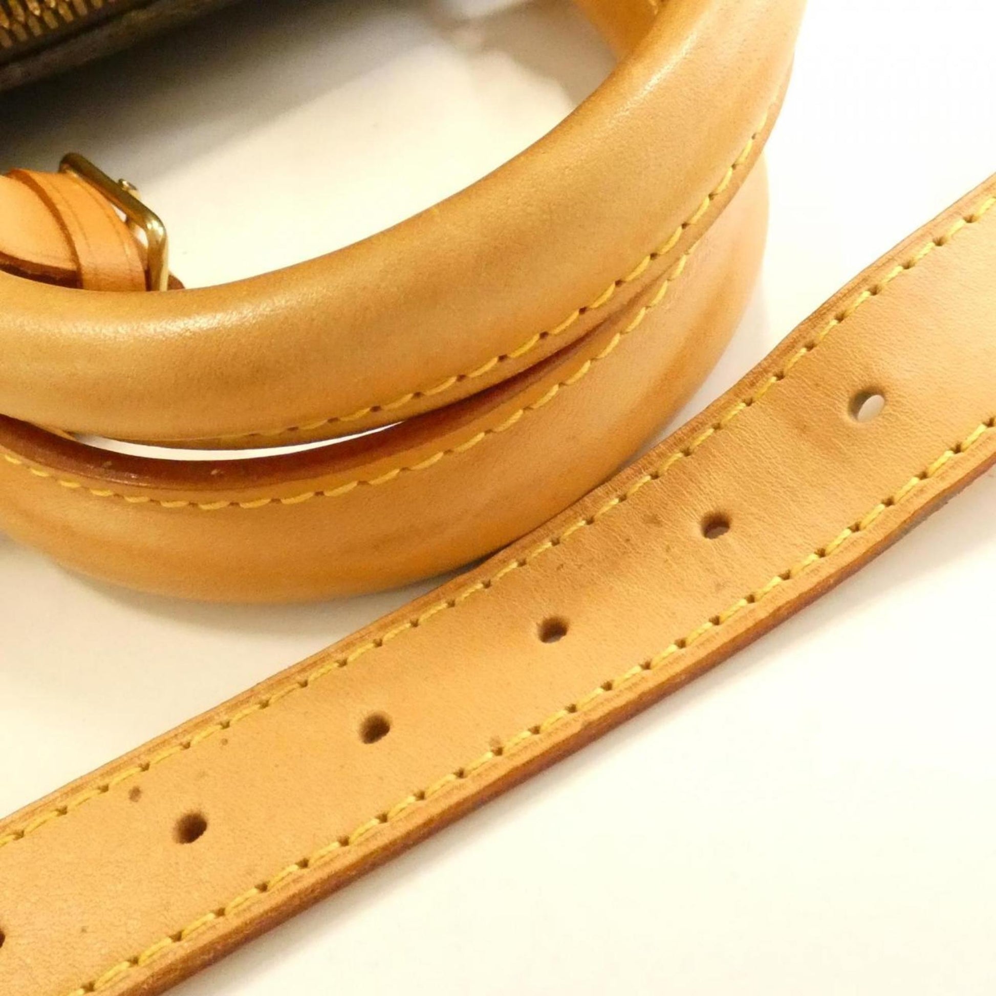 Louis Vuitton Keepall Bandouliere 55, Brown, Canvas, travel