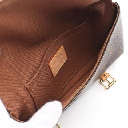 Louis Vuitton Marelle, Brown, Canvas, clutch