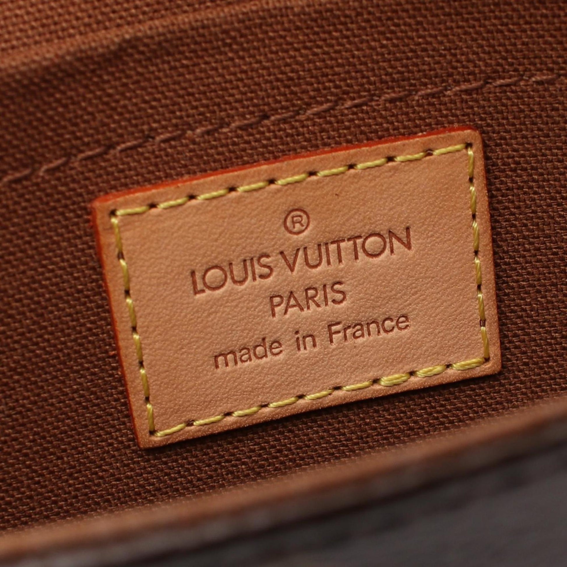 Louis Vuitton Marelle, Brown, Canvas, clutch
