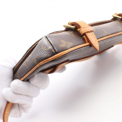 Louis Vuitton Marelle, Brown, Canvas, clutch