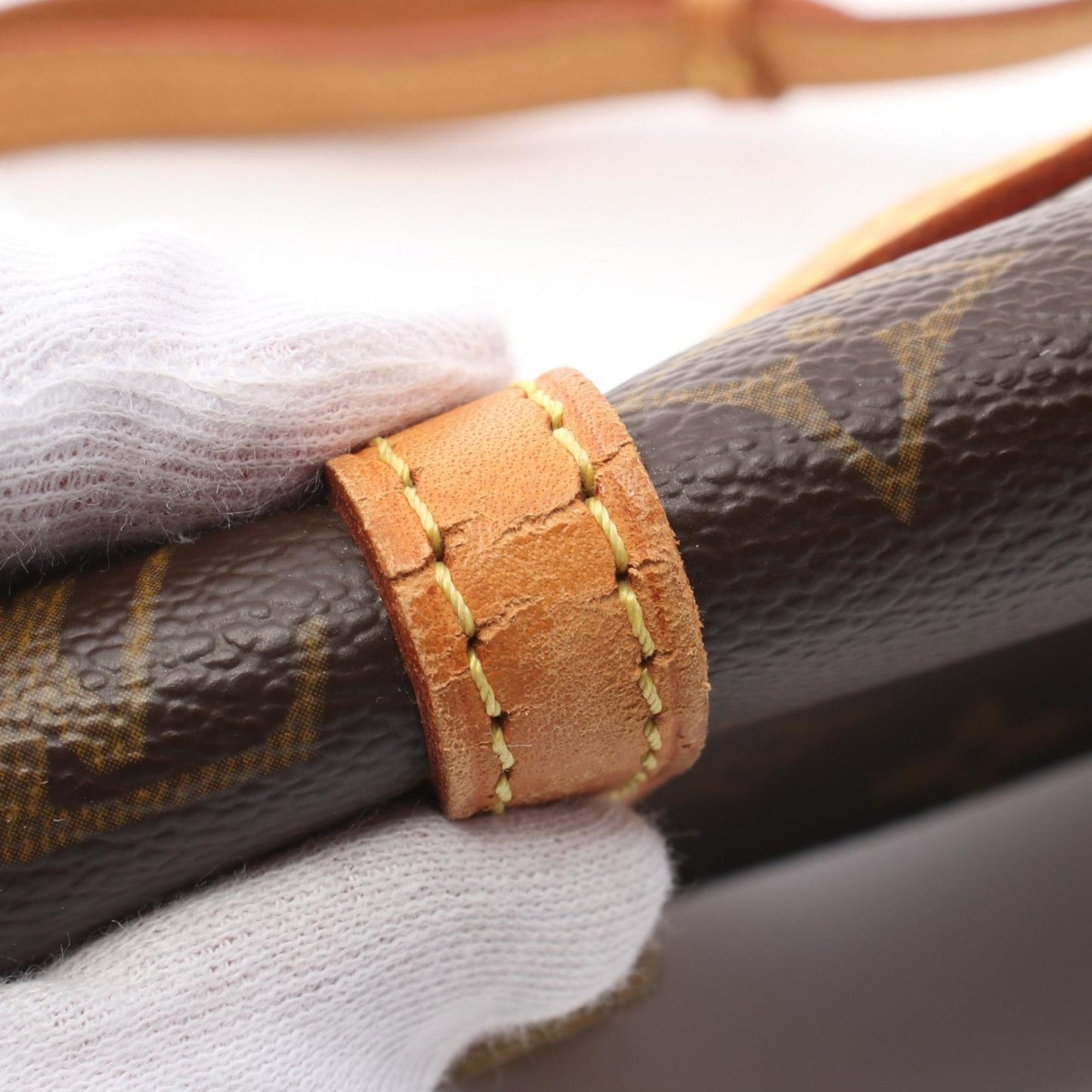 Louis Vuitton Marelle, Brown, Canvas, clutch