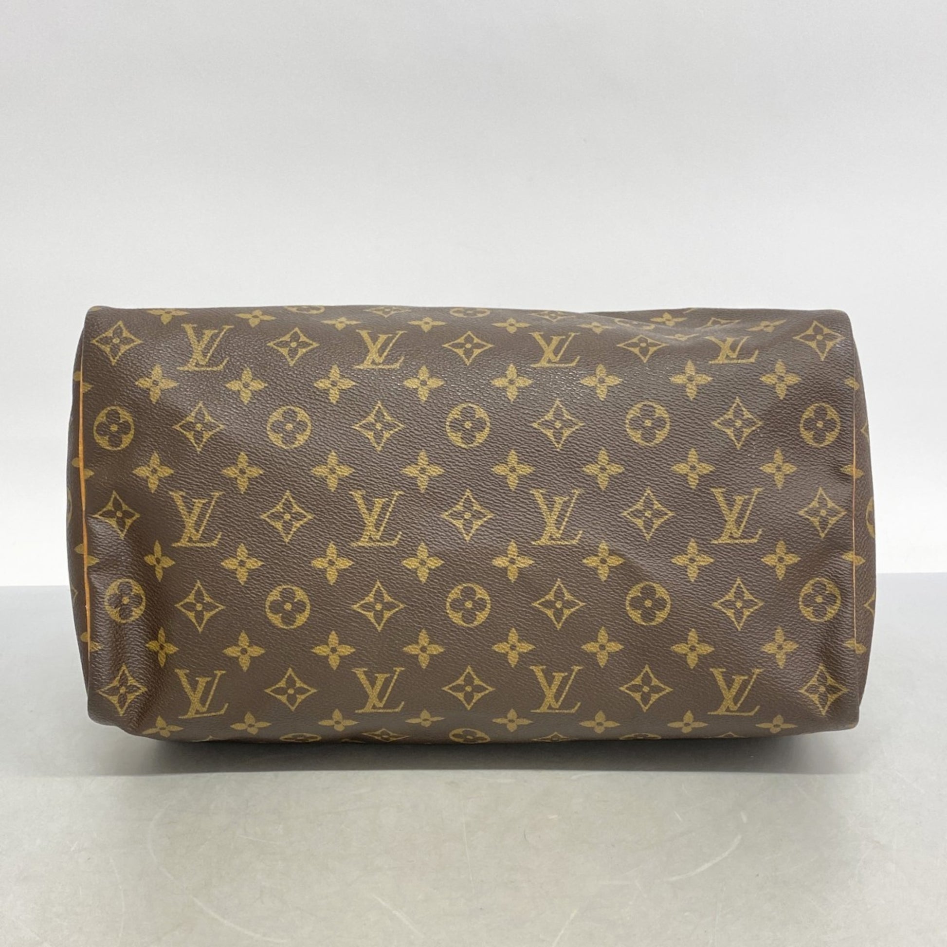 Louis Vuitton Speedy Handbag Monogram Canvas, BROWN, CANVAS, Handbag
