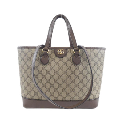 Gucci Ophidia, Beige, Canvas, handbag
