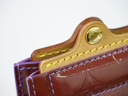 Louis Vuitton Stanton Monogram Vernis, Purple, Leather, Tote Bag