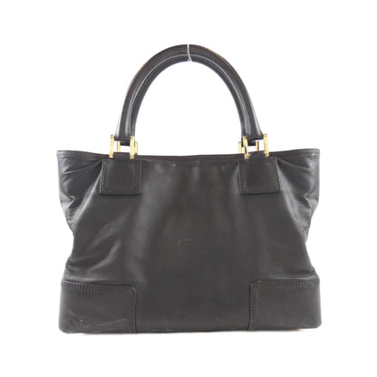 Loewe Amazona, Black, Leather, tote