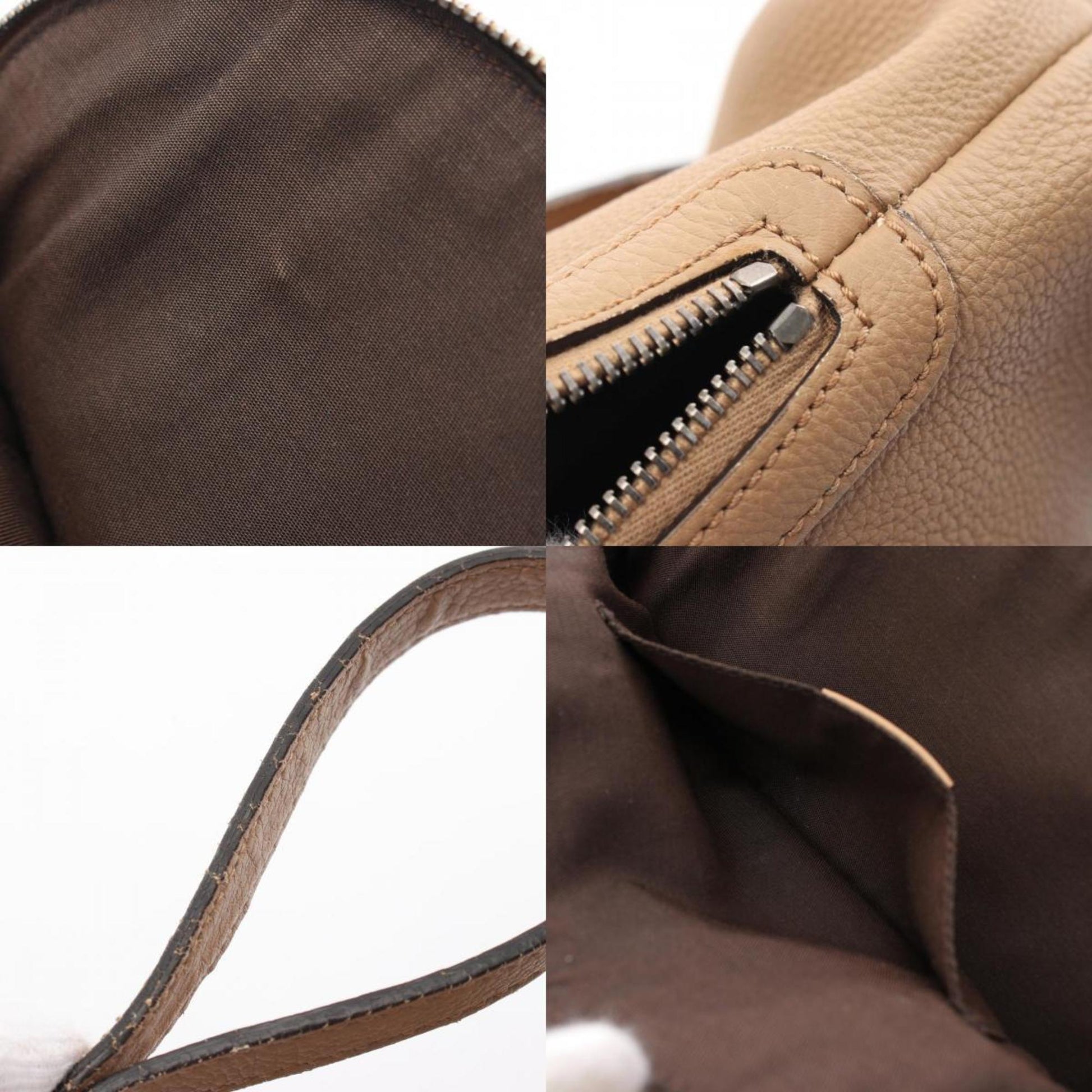 Gucci Dome, Beige, Leather, handbag