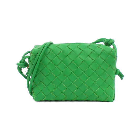 Bottega Veneta Loop, Green, Leather, shoulder