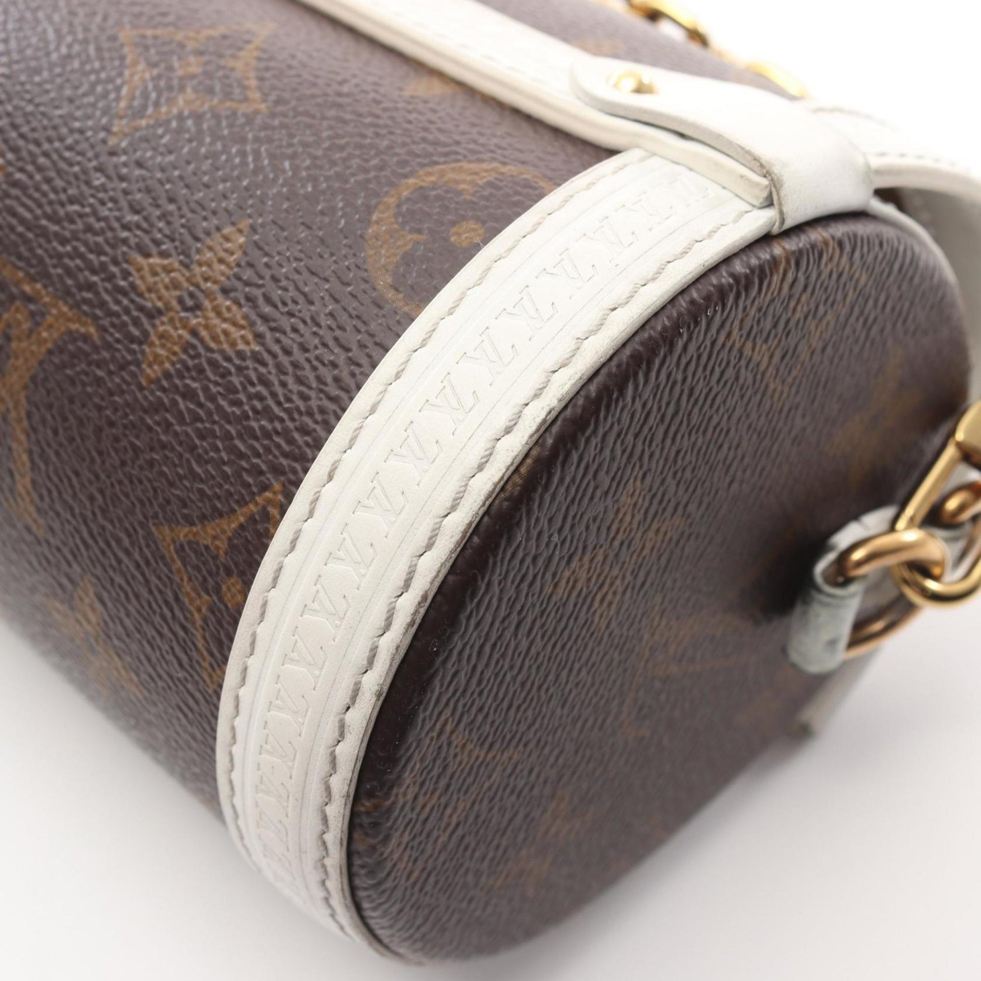 Louis Vuitton Papillon, Brown, Canvas, shoulder