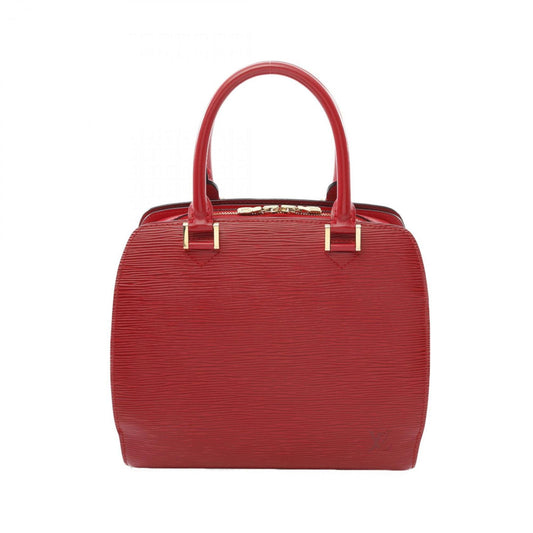 Louis Vuitton Pont Neuf, Red, Leather, handbag