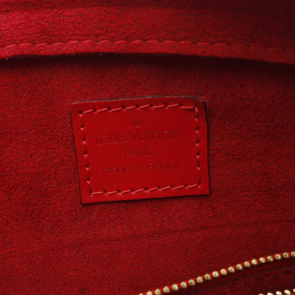 Louis Vuitton Pont Neuf, Red, Leather, handbag