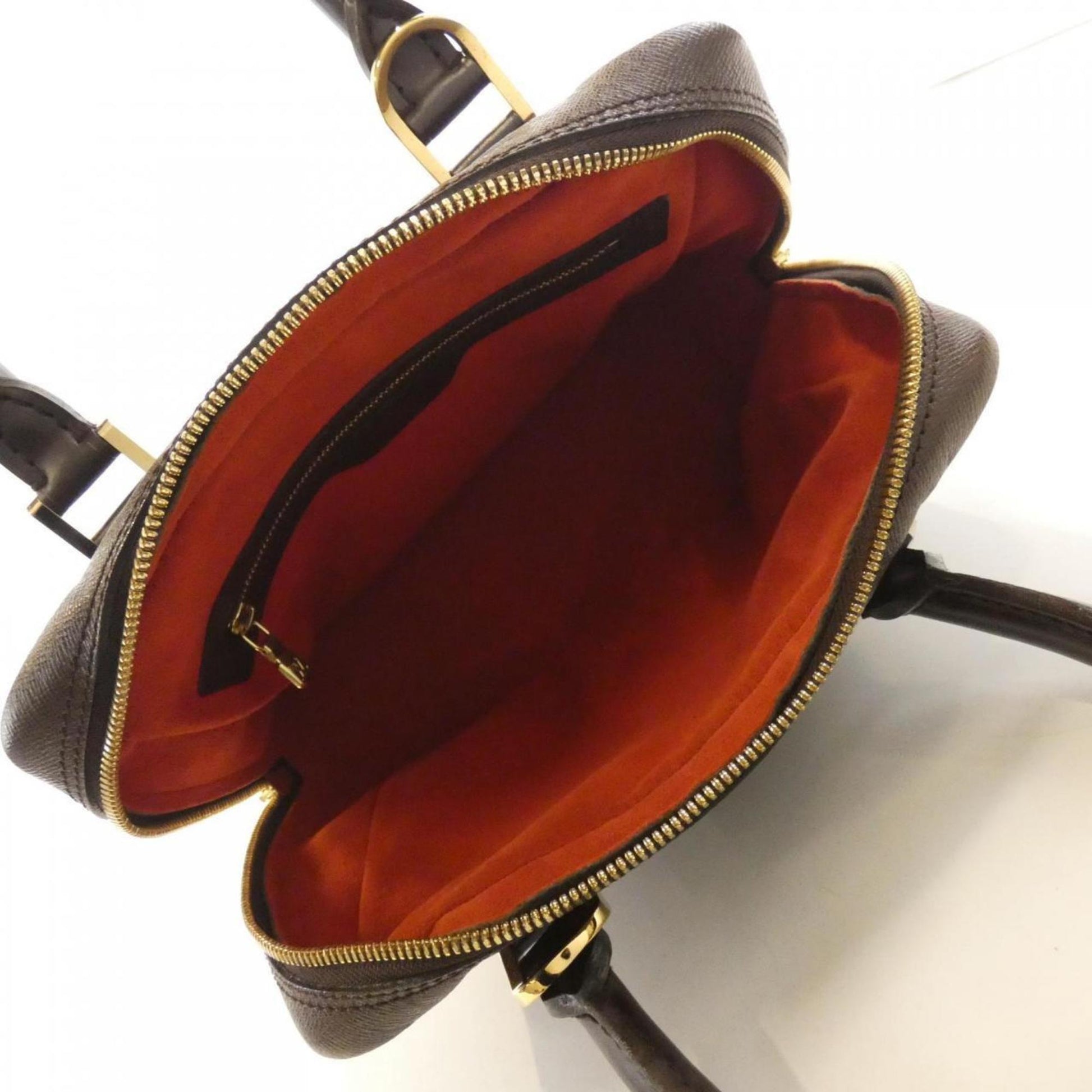 Louis Vuitton Brera, Brown, Canvas, handbag