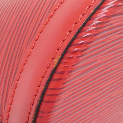 Louis Vuitton Cluny, Red, Leather, shoulder