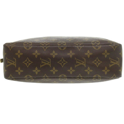 Louis Vuitton Trousse Toilette 28, Brown, Canvas, clutch