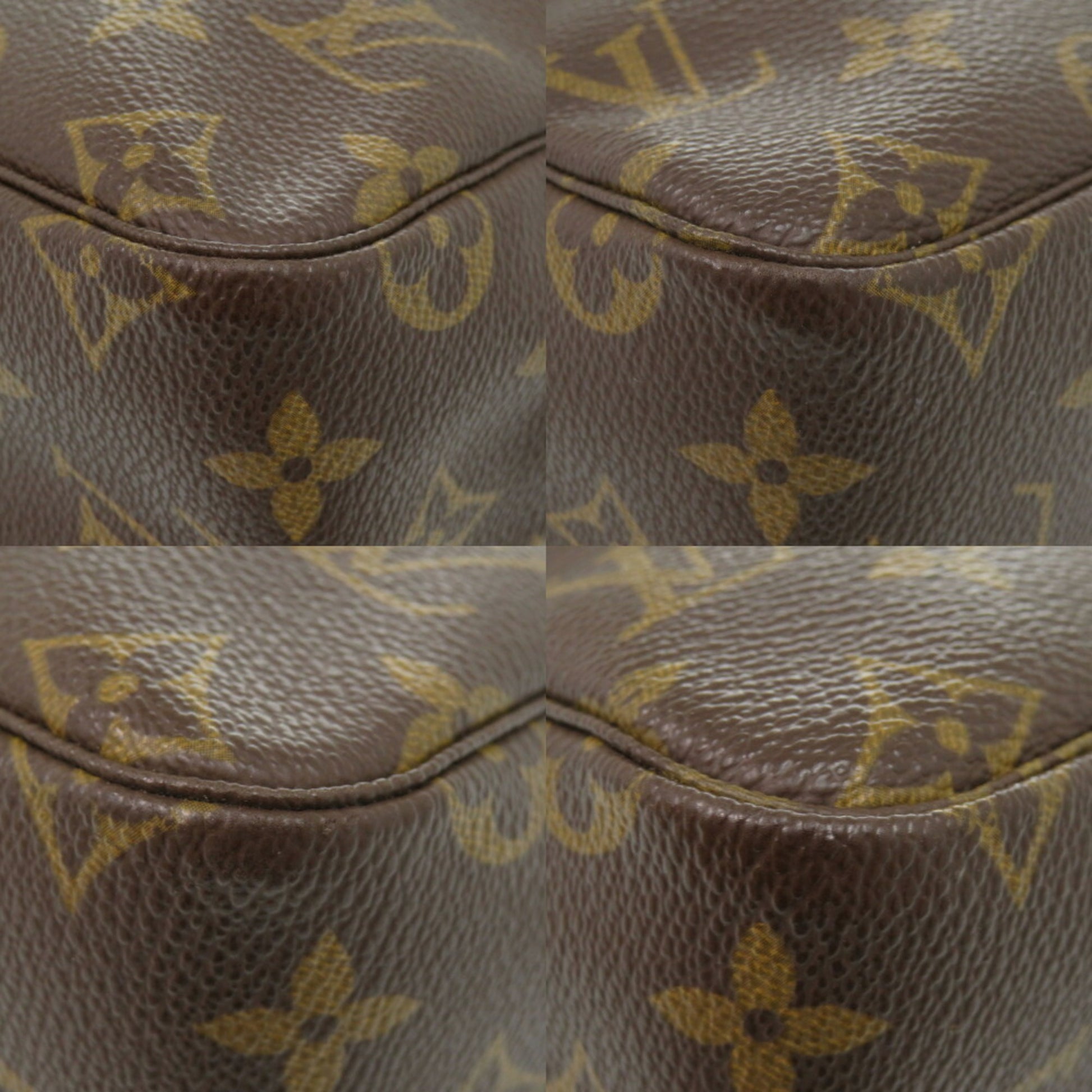 Louis Vuitton Trousse Toilette 28, Brown, Canvas, clutch
