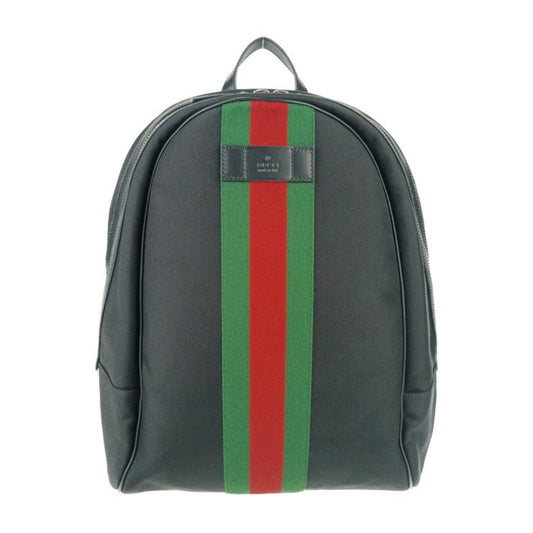 Gucci Ophidia, Black, Canvas, backpack