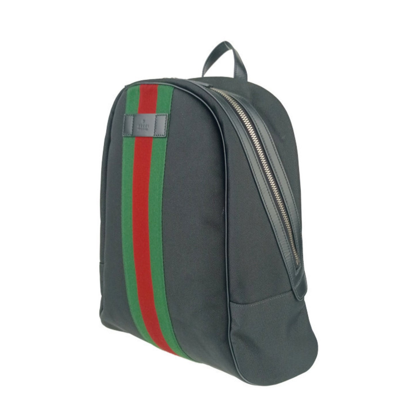 Gucci Ophidia, Black, Canvas, backpack