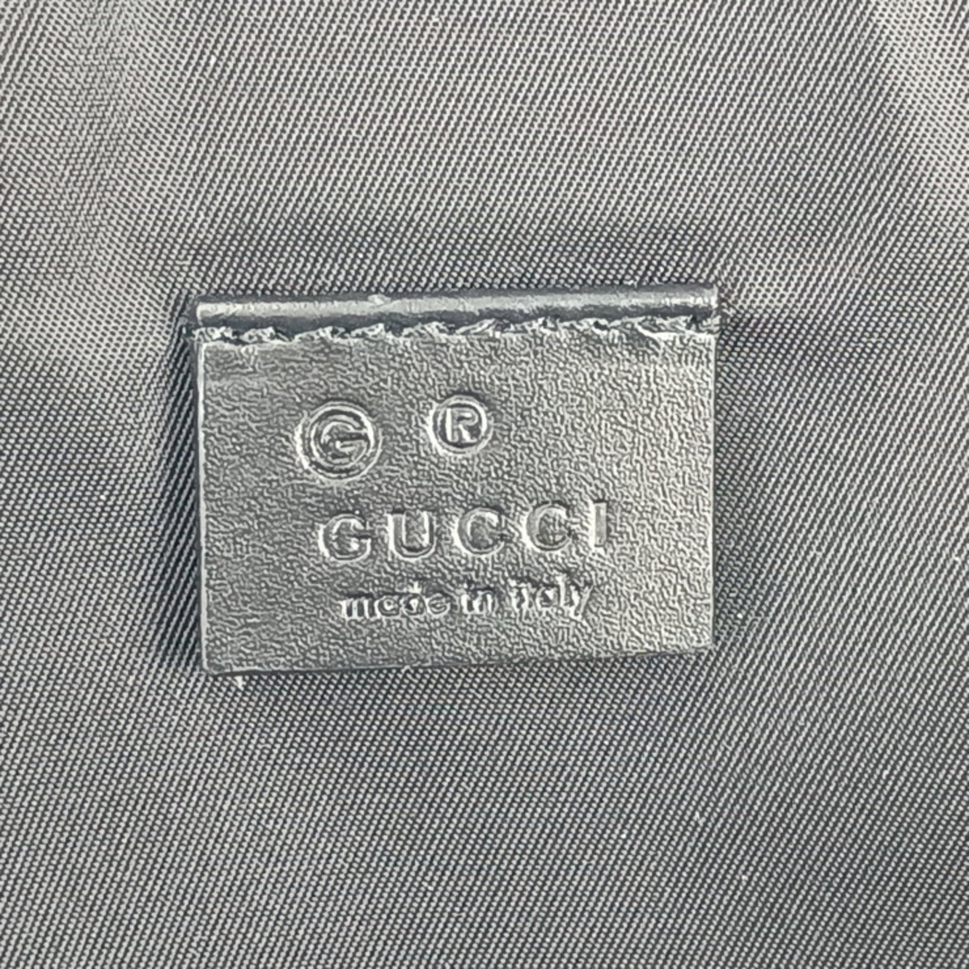 Gucci Ophidia, Black, Canvas, backpack