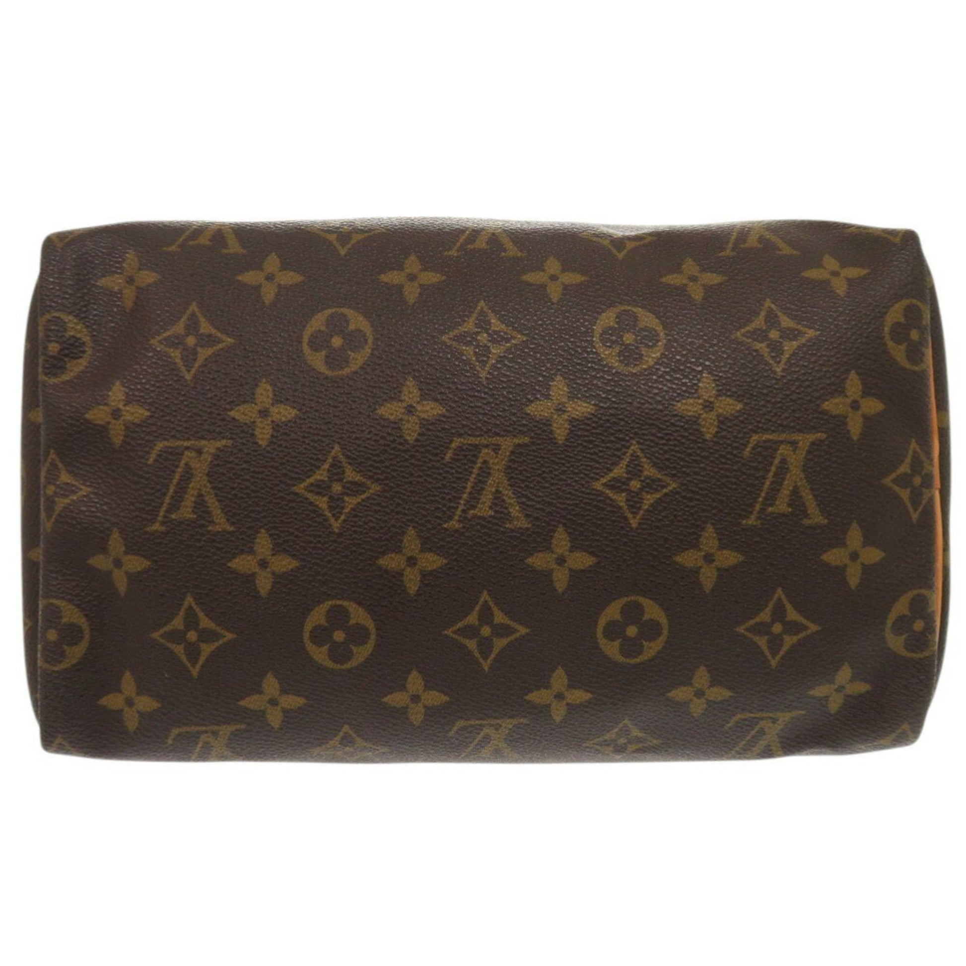 Louis Vuitton Speedy 25, Brown, Canvas, handbag