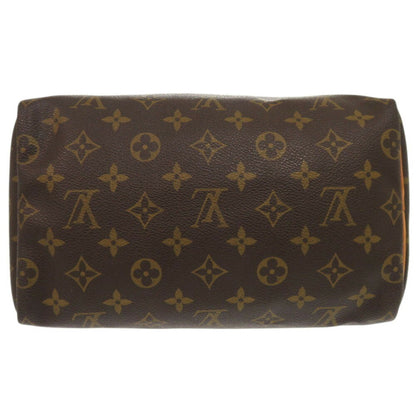 Louis Vuitton Speedy 25, Brown, Canvas, handbag