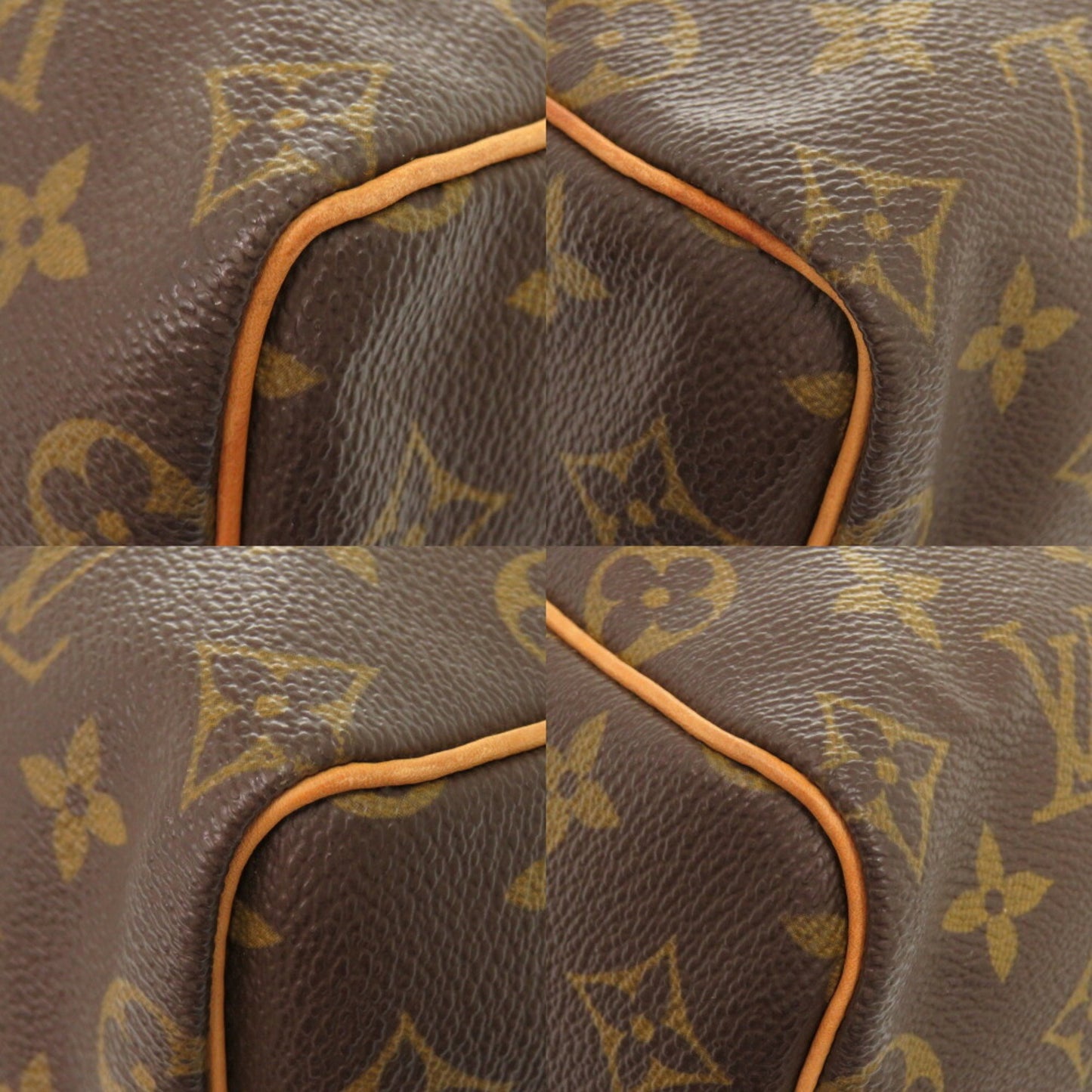 Louis Vuitton Speedy 25, Brown, Canvas, handbag
