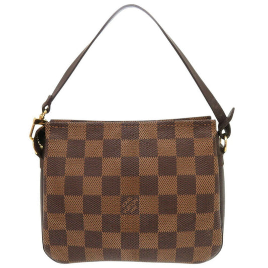 Louis Vuitton Trousse makeup, Brown, Canvas, clutch