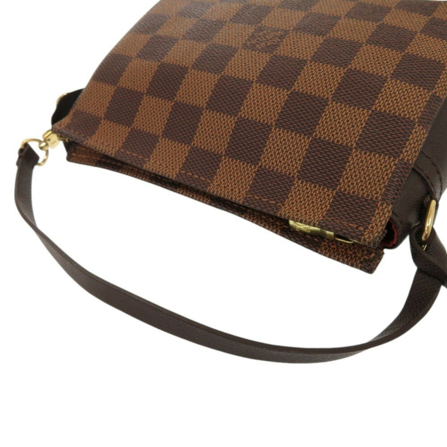 Louis Vuitton Trousse makeup, Brown, Canvas, clutch