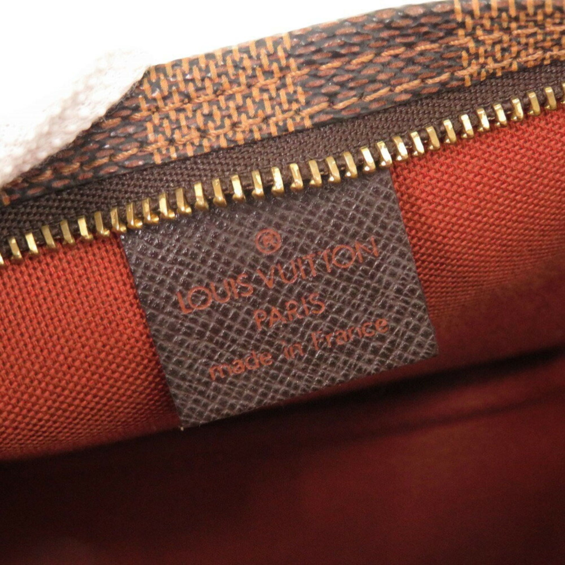 Louis Vuitton Trousse makeup, Brown, Canvas, clutch