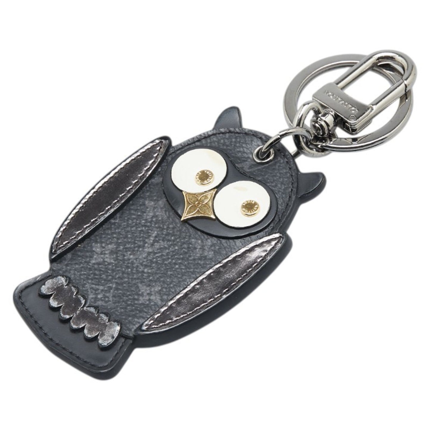 Louis Vuitton Porte clés, Black, Canvas, bag