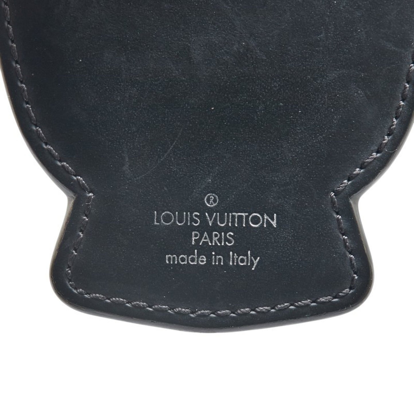 Louis Vuitton Porte clés, Black, Canvas, bag