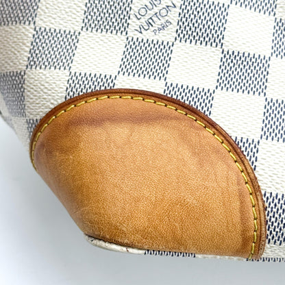 Louis Vuitton Hampstead Damier Ebene, White, Canvas, Tote Bag